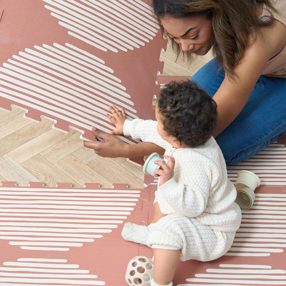 Tutti Bambini Infinity Baby Playmat Orbital - Nutmeg-Play Mats-Nutmeg- | Natural Baby Shower