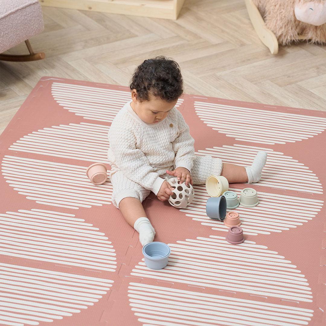 Tutti Bambini Infinity Baby Playmat Orbital - Nutmeg-Play Mats-Nutmeg- | Natural Baby Shower