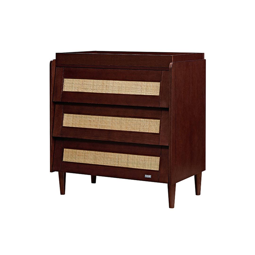 Tutti Bambini Japandi Chest Changer - Warm Walnut-Chests-Warm Walnut- | Natural Baby Shower