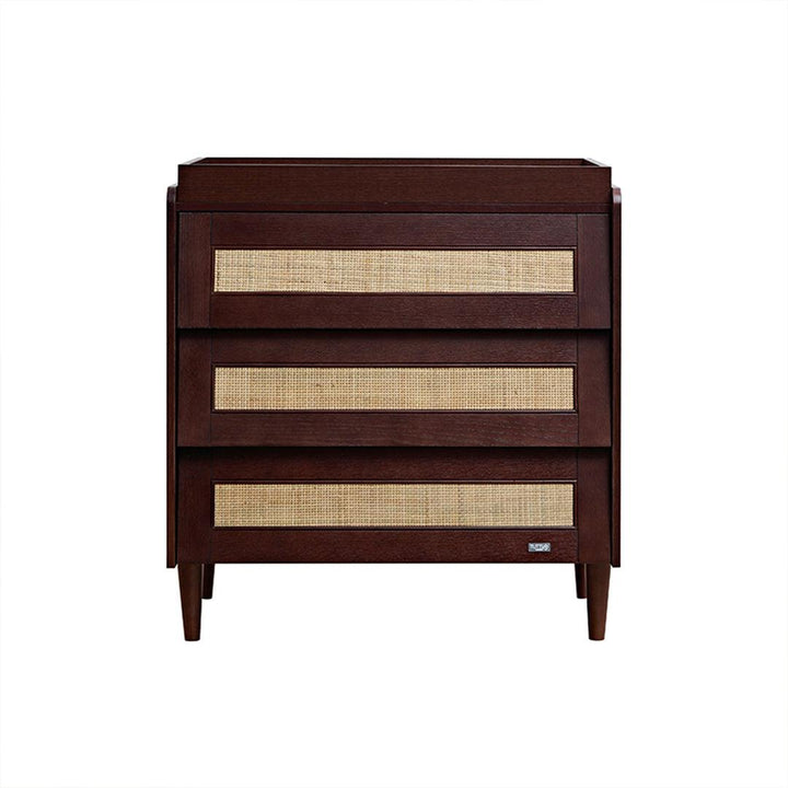 Tutti Bambini Japandi Chest Changer - Warm Walnut-Chests-Warm Walnut- | Natural Baby Shower