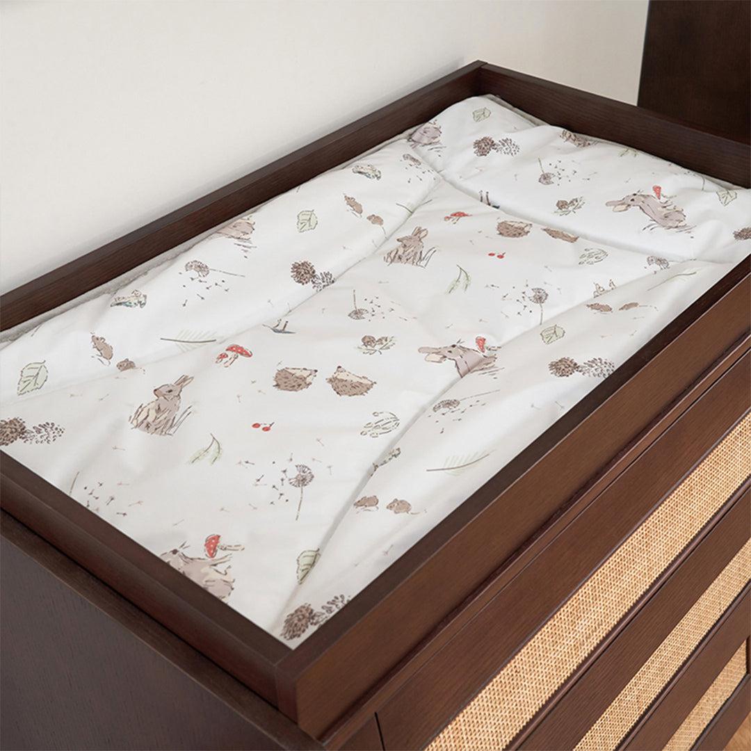 Tutti Bambini Japandi Chest Changer - Warm Walnut-Chests-Warm Walnut- | Natural Baby Shower