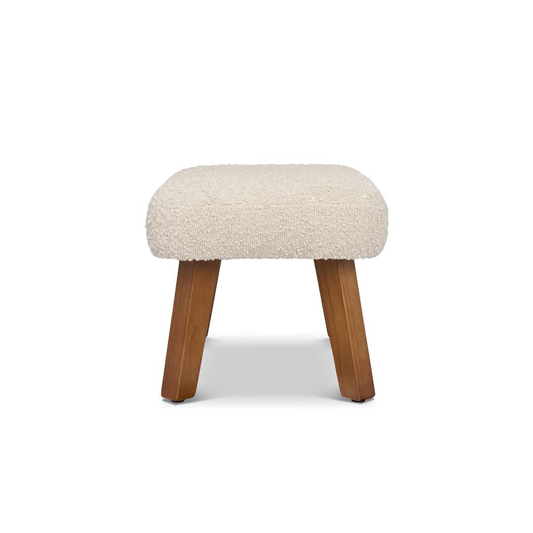Tutti Bambini Jonah Luxe Feeding Chair & Foot Stool - Mushroom-Feeding Chairs-Mushroom- | Natural Baby Shower