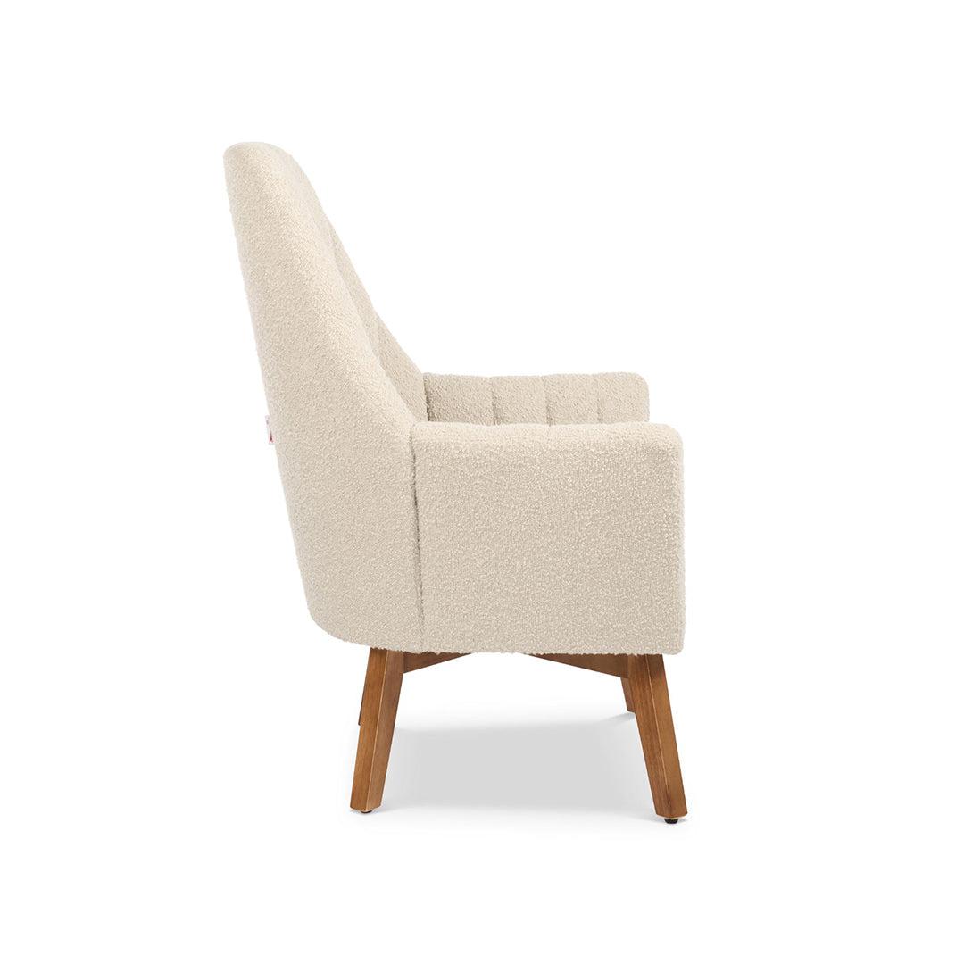 Tutti Bambini Jonah Luxe Feeding Chair & Foot Stool - Mushroom-Feeding Chairs-Mushroom- | Natural Baby Shower