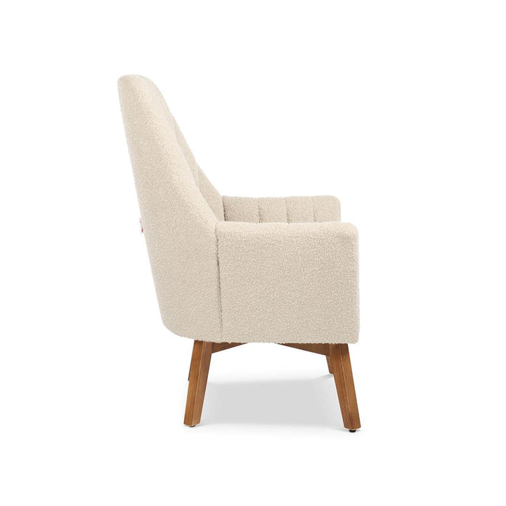 Tutti Bambini Jonah Luxe Feeding Chair & Foot Stool - Mushroom-Feeding Chairs-Mushroom- | Natural Baby Shower