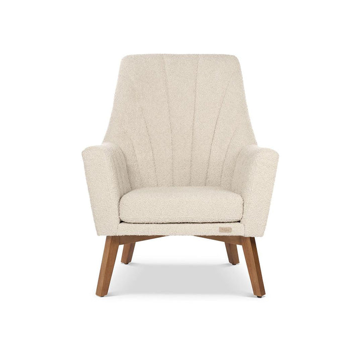 Tutti Bambini Jonah Luxe Feeding Chair & Foot Stool - Mushroom-Feeding Chairs-Mushroom- | Natural Baby Shower