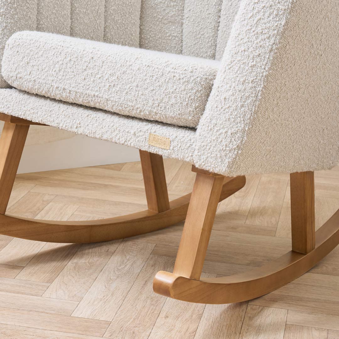 Tutti Bambini Jonah Luxe Feeding Chair & Foot Stool - Mushroom-Feeding Chairs-Mushroom- | Natural Baby Shower