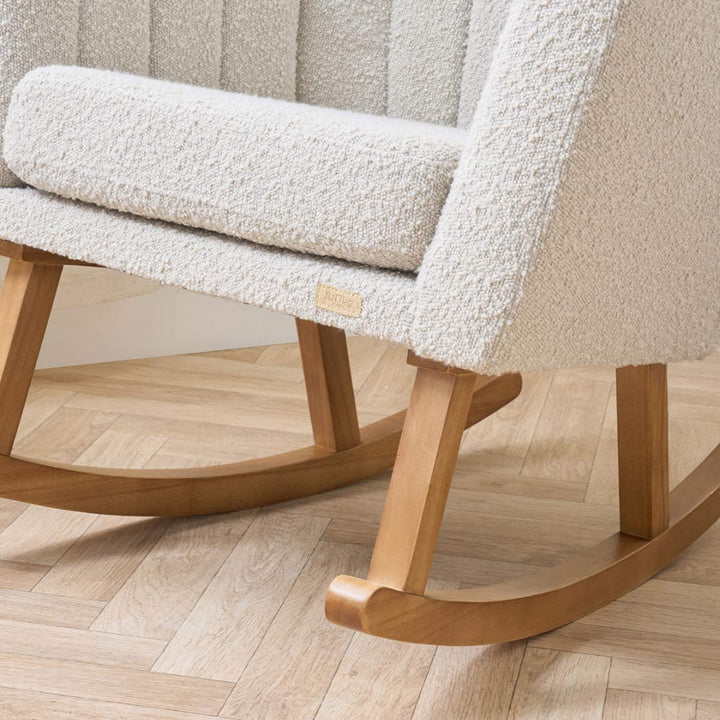 Tutti Bambini Jonah Luxe Feeding Chair & Foot Stool - Mushroom-Feeding Chairs-Mushroom- | Natural Baby Shower