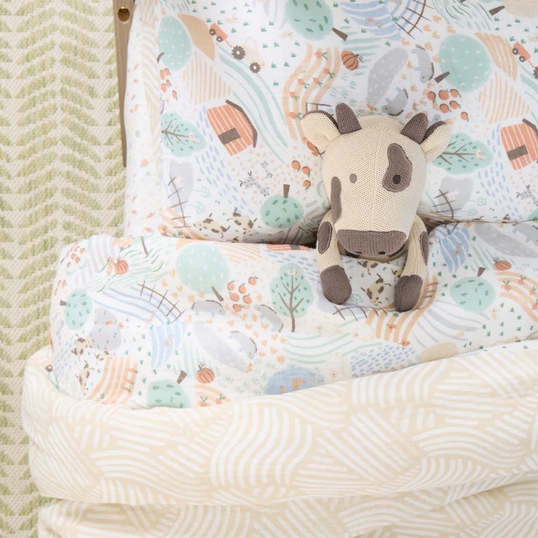 Tutti Bambini Knitted Toy - Clemi Cow-Soft Toys-Clemi Cow- | Natural Baby Shower