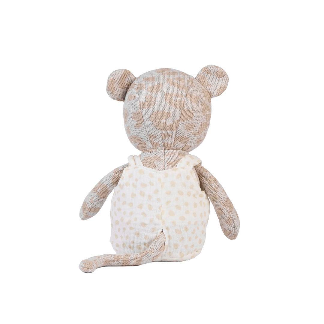 Tutti Bambini Knitted Toy - Larry Leopard-Soft Toys-Larry Leopard-One Size | Natural Baby Shower
