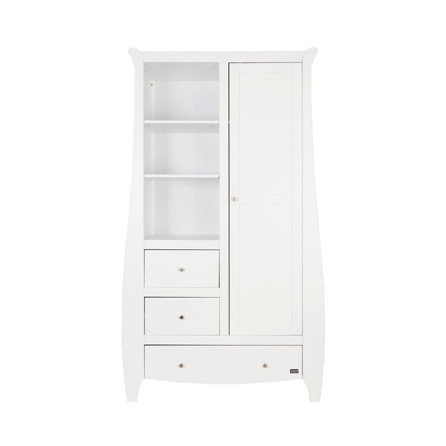 Tutti Bambini Lucas / Katie Wardrobe - White-Wardrobes-White- | Natural Baby Shower