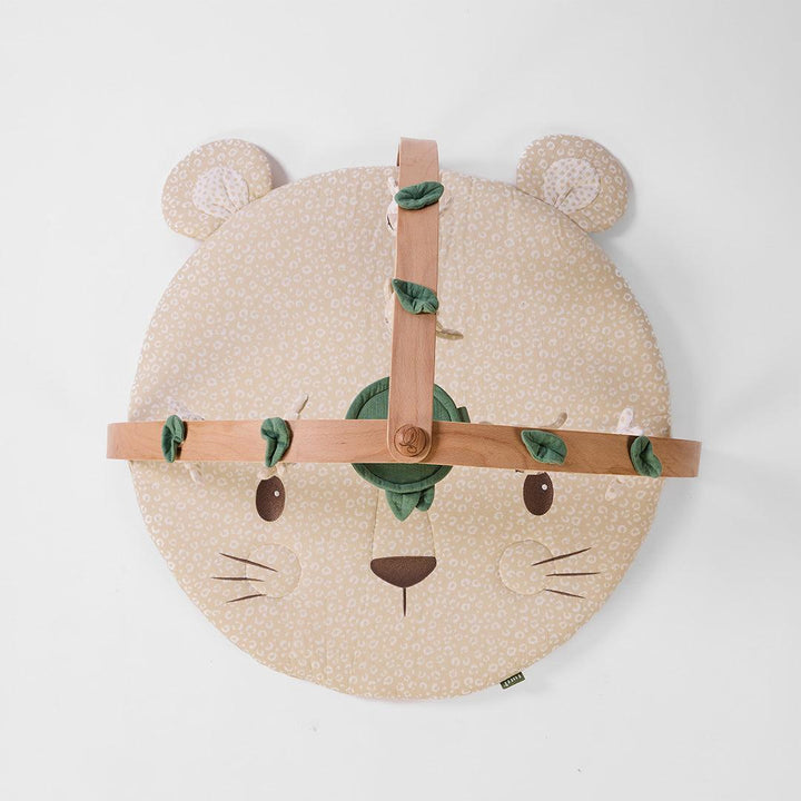 Tutti Bambini Luxury Wood & Muslin Playgym - Love Cats-Play Gyms-Love Cats- | Natural Baby Shower