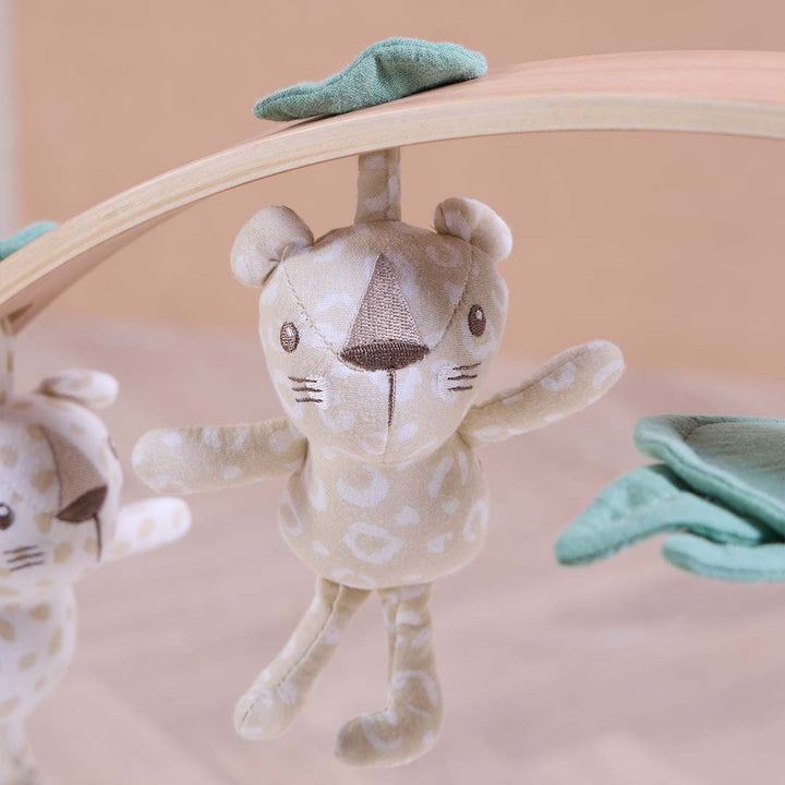 Tutti Bambini Luxury Wood & Muslin Playgym - Love Cats-Play Gyms-Love Cats- | Natural Baby Shower