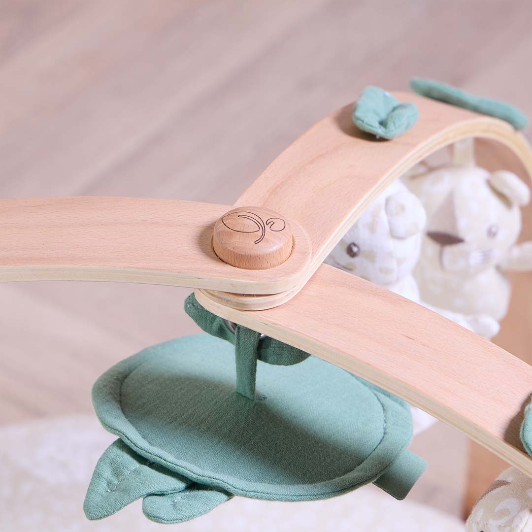 Tutti Bambini Luxury Wood & Muslin Playgym - Love Cats-Play Gyms-Love Cats- | Natural Baby Shower