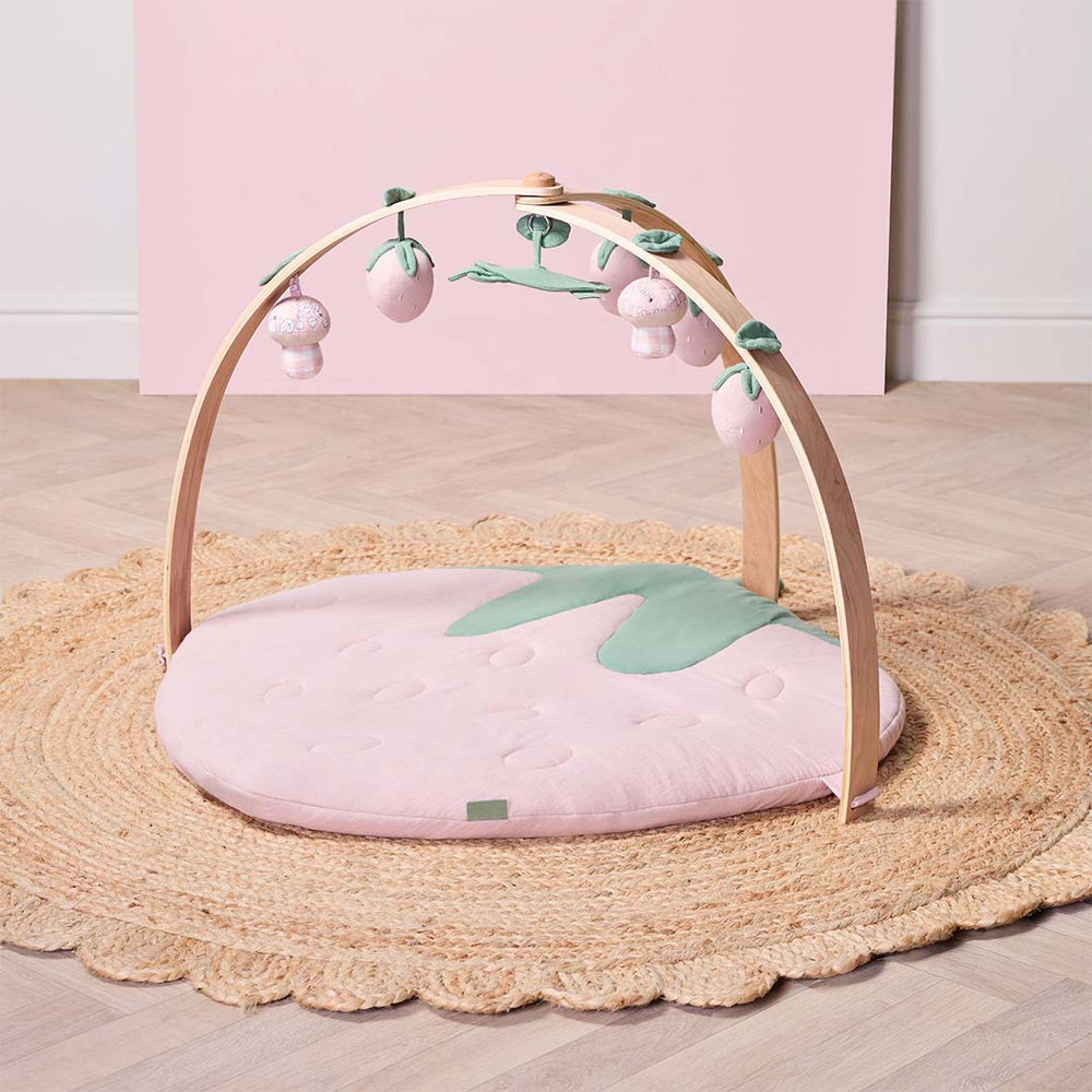Tutti Bambini Luxury Wood & Muslin Playgym - Tiny Tales-Play Gyms-Tiny Tales- | Natural Baby Shower
