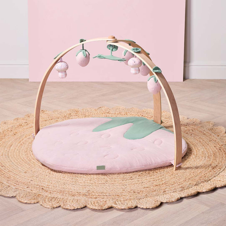 Tutti Bambini Luxury Wood & Muslin Playgym - Tiny Tales-Play Gyms-Tiny Tales- | Natural Baby Shower