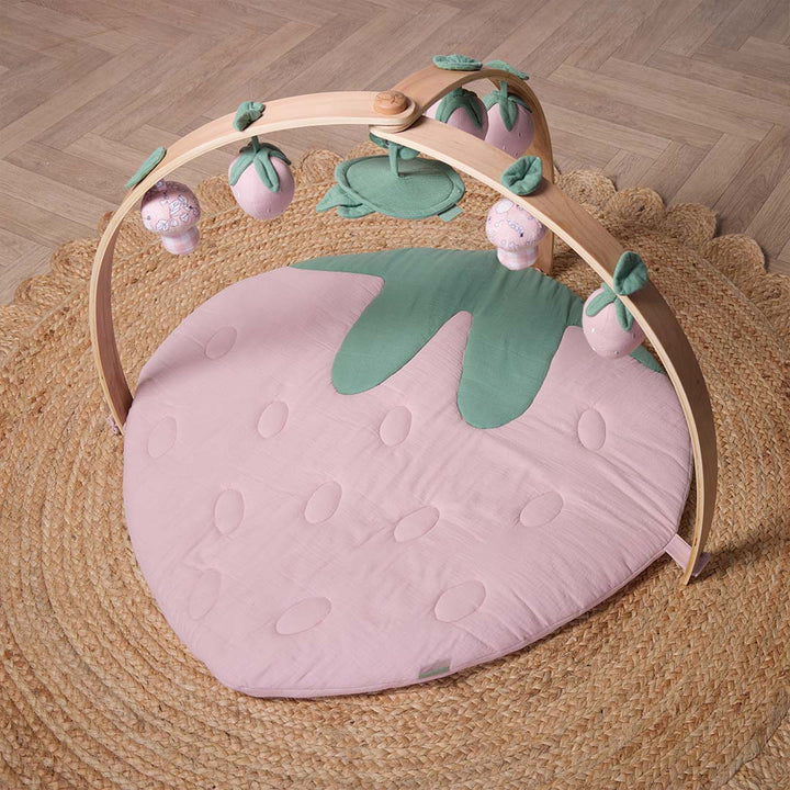Tutti Bambini Luxury Wood & Muslin Playgym - Tiny Tales-Play Gyms-Tiny Tales- | Natural Baby Shower