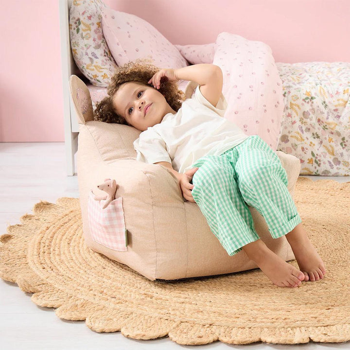 Tutti Bambini Milo Mouse Bean Chair - Tiny Tales-Tables + Seating-Tiny Tales- | Natural Baby Shower