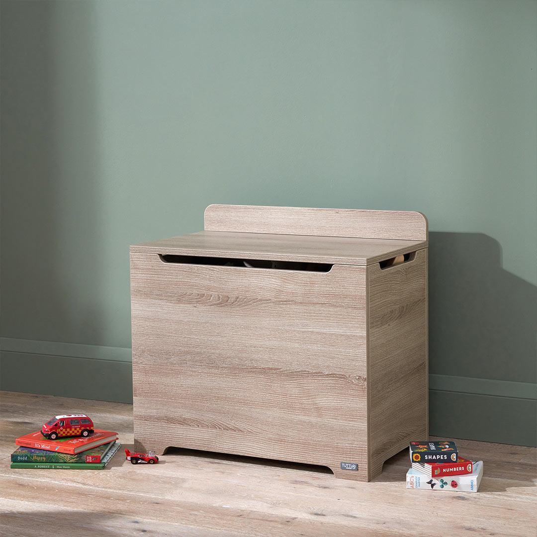 Tutti Bambini Modena Toy Box - Oak-Toy Boxes-Oak- | Natural Baby Shower