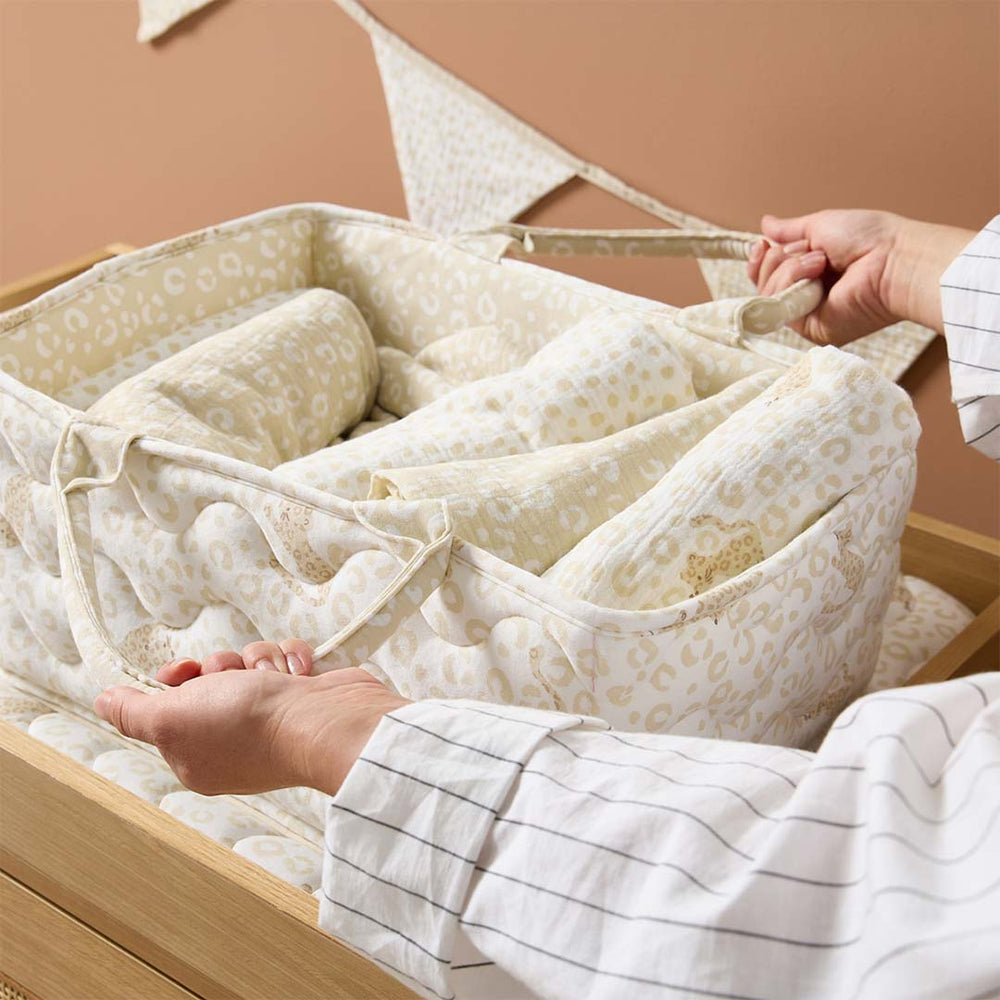 Tutti Bambini Nappy Caddy - Love Cats-Nappy Laundry + Storage-Love Cats- | Natural Baby Shower