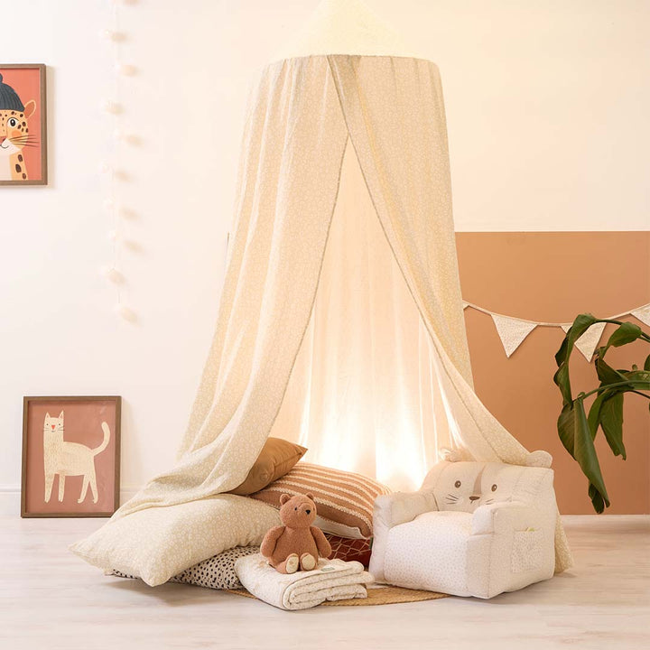 Tutti Bambini Nursery Canopy & Den - Love Cats-Canopies-Love Cats- | Natural Baby Shower