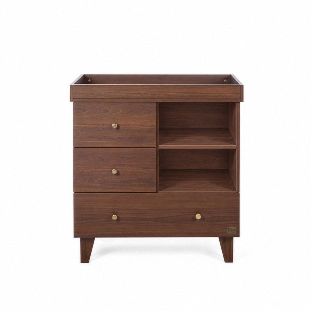 Tutti Bambini Origin Como Chest Changer - Rich Walnut-Changing Units-Rich Walnut- | Natural Baby Shower