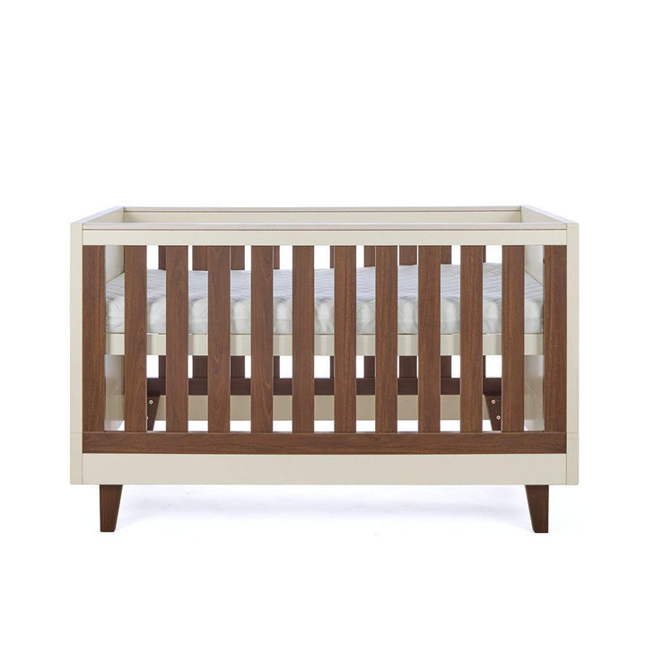 Tutti Bambini Origin Como Cot Bed - Cashmere/Rich Walnut-Cot Beds-Cashmere/Rich Walnut- | Natural Baby Shower