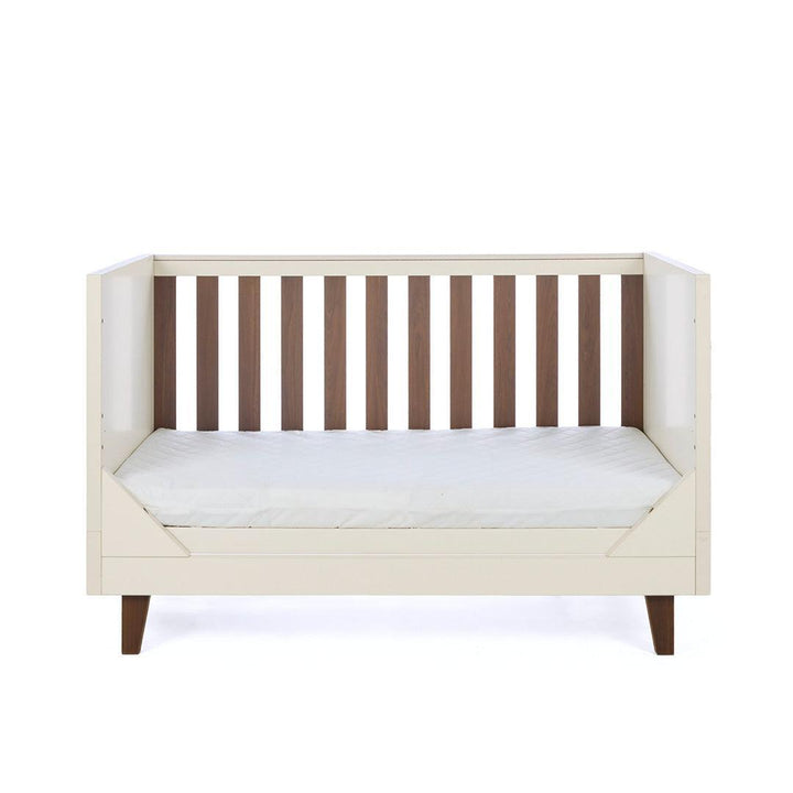 Tutti Bambini Origin Como Cot Bed - Cashmere/Rich Walnut-Cot Beds-Cashmere/Rich Walnut- | Natural Baby Shower