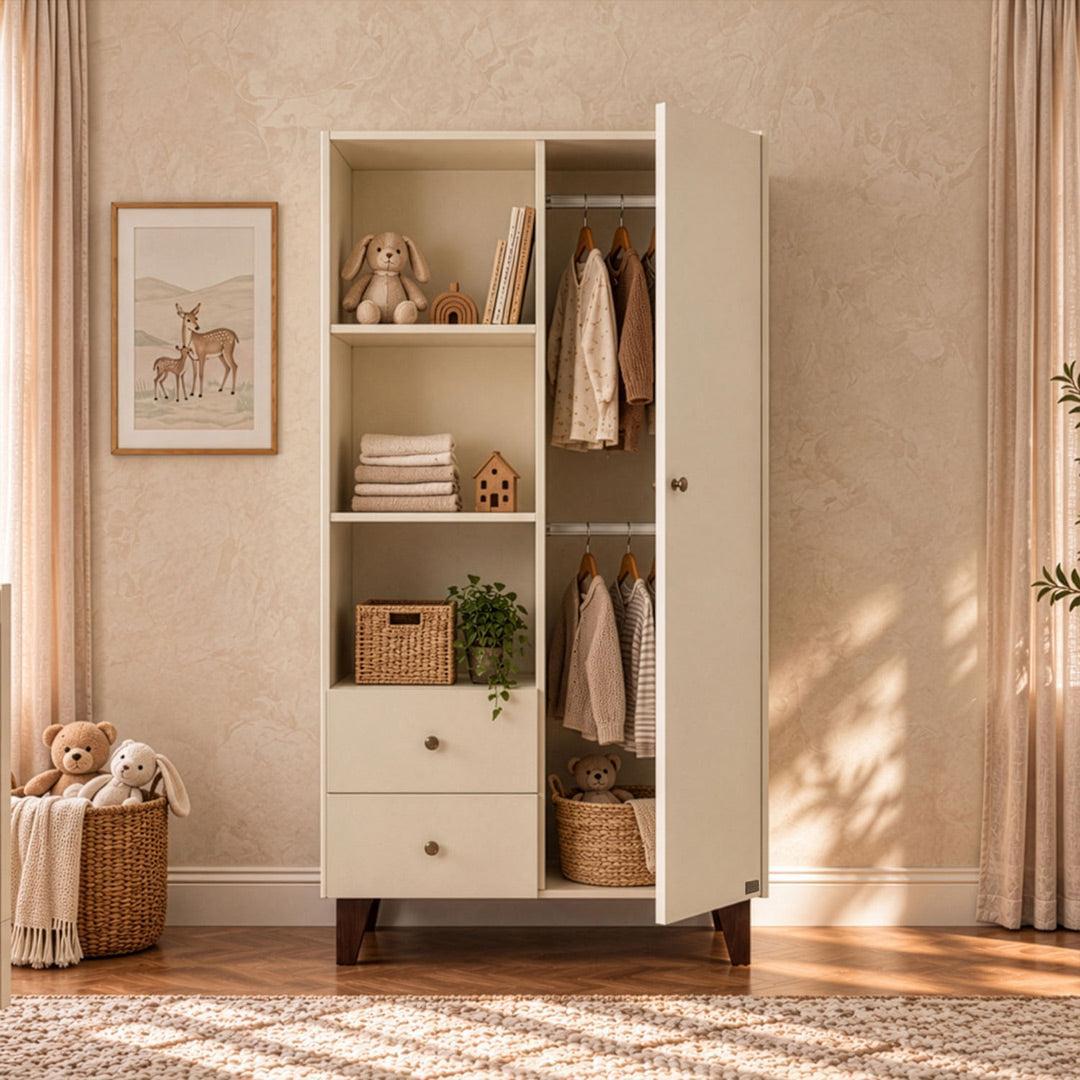 Tutti Bambini Origin Como Wardrobe - Cashmere-Wardrobes-Cashmere- | Natural Baby Shower