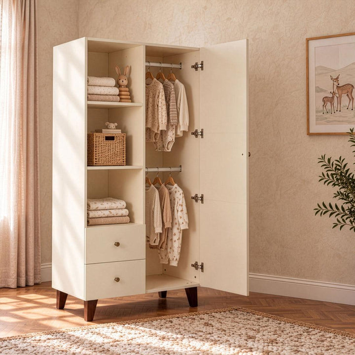 Tutti Bambini Origin Como Wardrobe - Cashmere-Wardrobes-Cashmere- | Natural Baby Shower
