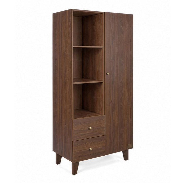 Tutti Bambini Origin Como Wardrobe - Rich Walnut-Wardrobes-Rich Walnut- | Natural Baby Shower