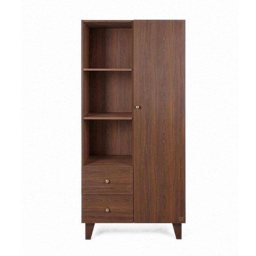 Tutti Bambini Origin Como Wardrobe - Rich Walnut-Wardrobes-Rich Walnut- | Natural Baby Shower