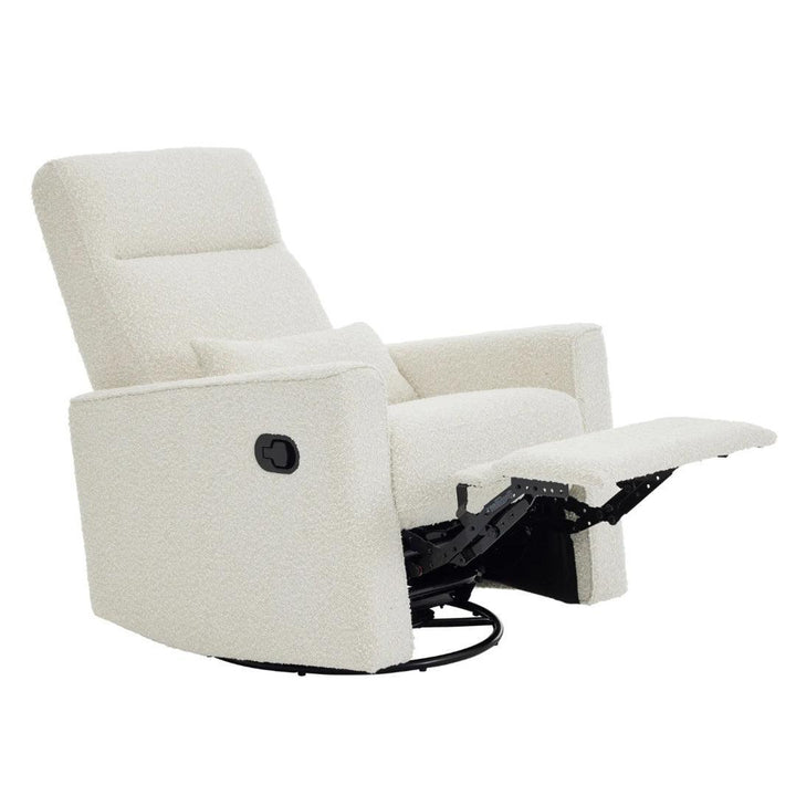 Tutti Bambini Paige Recliner Glider Nursery Chair - Vanilla Boucle-Feeding Chairs-Vanilla Boucle- | Natural Baby Shower