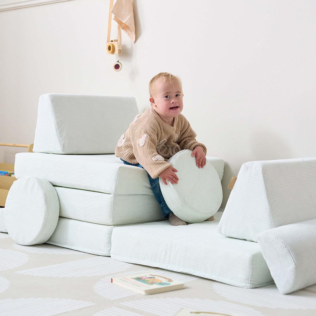 Tutti Bambini Playrama Montessori Kids Play Sofa Sea Mist