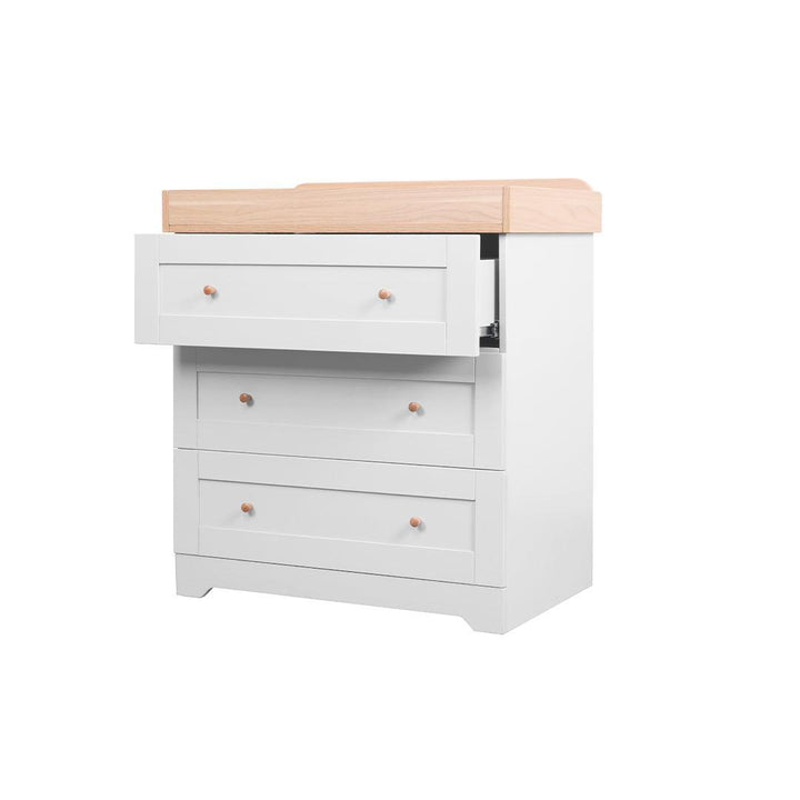 Tutti Bambini Rio Chest Changer - Dove Grey/Honey Oak-Chests-Dove Grey/Honey Oak- | Natural Baby Shower