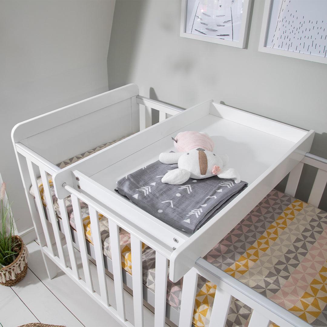 Tutti Bambini Rio 2pc Room Set - White-Nursery Sets-White- | Natural Baby Shower