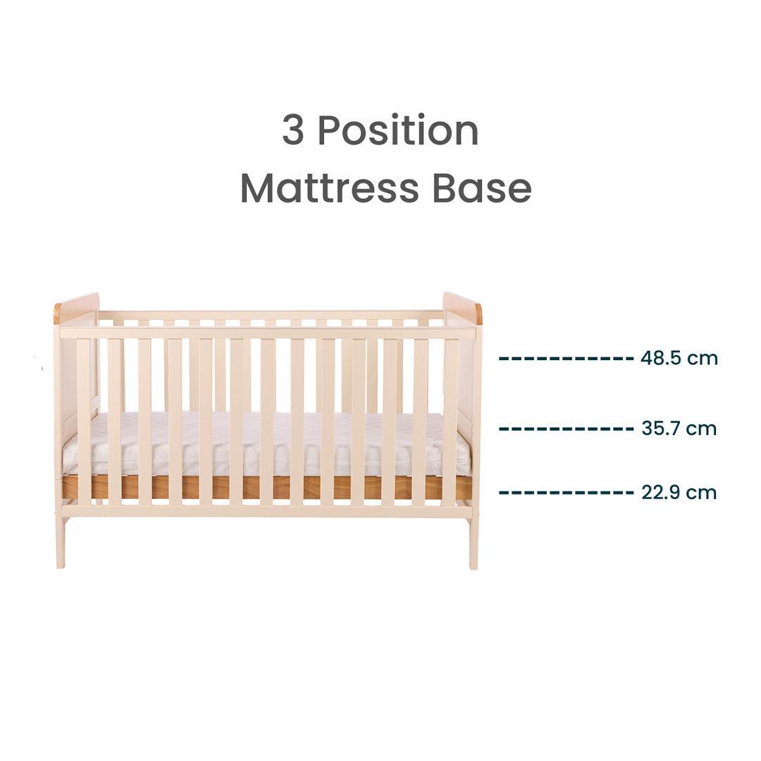 Tutti Bambini Rio 3pc Room Set - Cashmere/Honey Oak-Nursery Sets-Cashmere/Honey Oak- | Natural Baby Shower