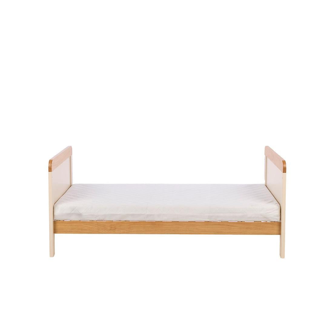 Tutti Bambini Rio Cot Bed with Cot Top Changer & Mattress - Cashmere/Honey Oak-Cot Beds-Cashmere/Honey Oak- | Natural Baby Shower