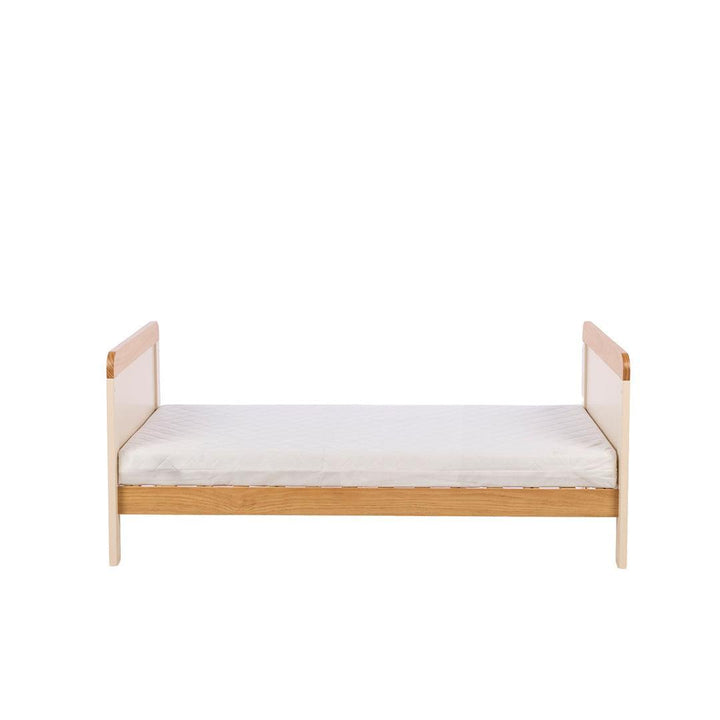 Tutti Bambini Rio Cot Bed with Cot Top Changer & Mattress - Cashmere/Honey Oak-Cot Beds-Cashmere/Honey Oak- | Natural Baby Shower
