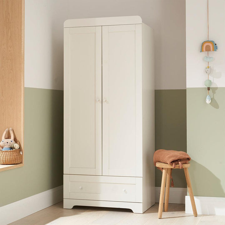 Tutti Bambini Rio Wardrobe - White-Wardrobes-White- | Natural Baby Shower
