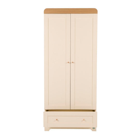 Tutti Bambini Rio Wardrobe - Cashmere/Honey Oak-Wardrobes-Cashmere/Honey Oak- | Natural Baby Shower