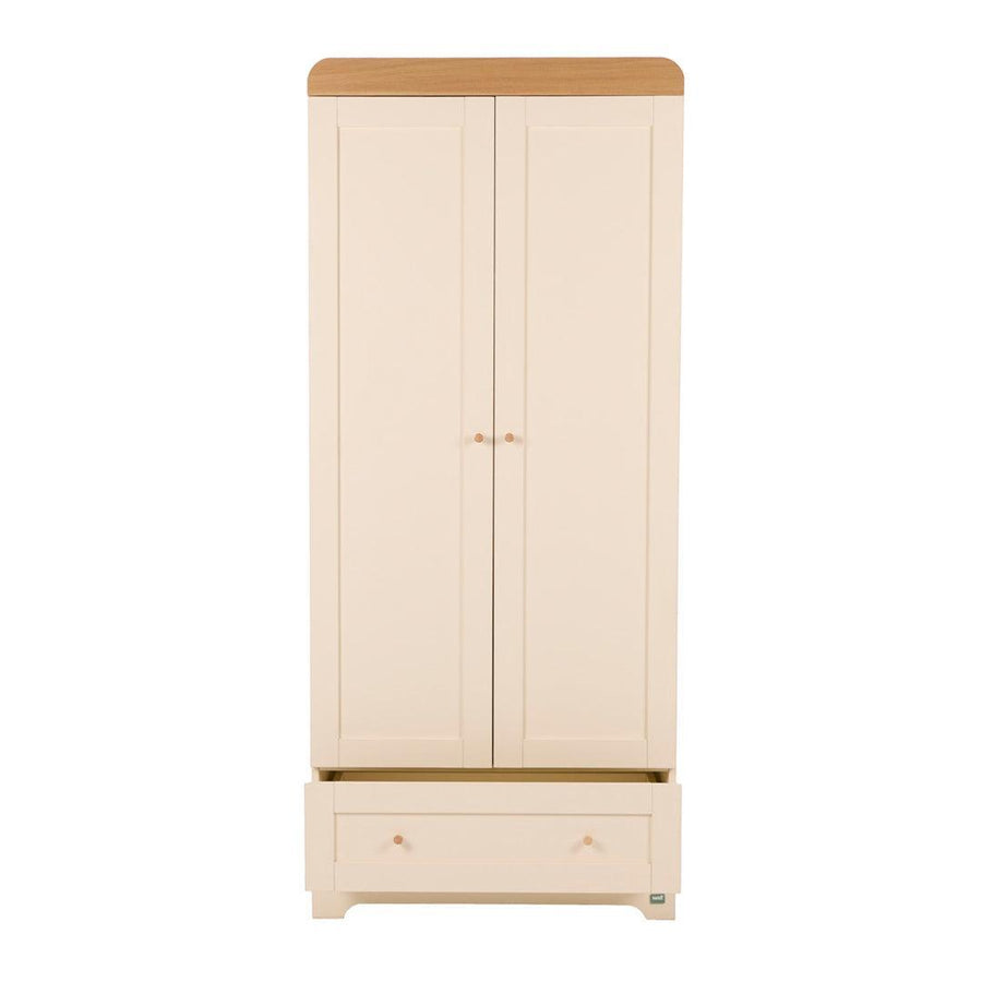 Tutti Bambini Rio Wardrobe - Cashmere/Honey Oak-Wardrobes-Cashmere/Honey Oak- | Natural Baby Shower