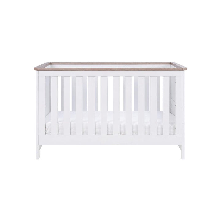 Tutti Bambini Verona 2 Piece Room Set - White/Oak-Nursery Sets-White/Oak-No Mattress | Natural Baby Shower