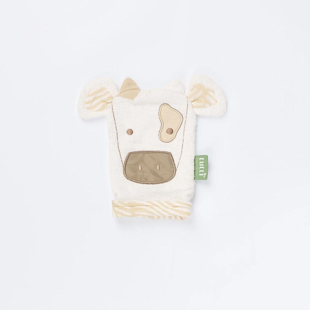 Tutti Bambini Wash Mitt - Clemi Cow-Washcloths-Clemi Cow-One Size | Natural Baby Shower