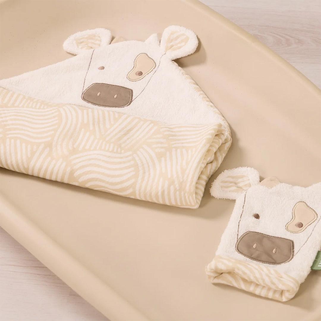 Tutti Bambini Wash Mitt - Clemi Cow-Washcloths-Clemi Cow-One Size | Natural Baby Shower