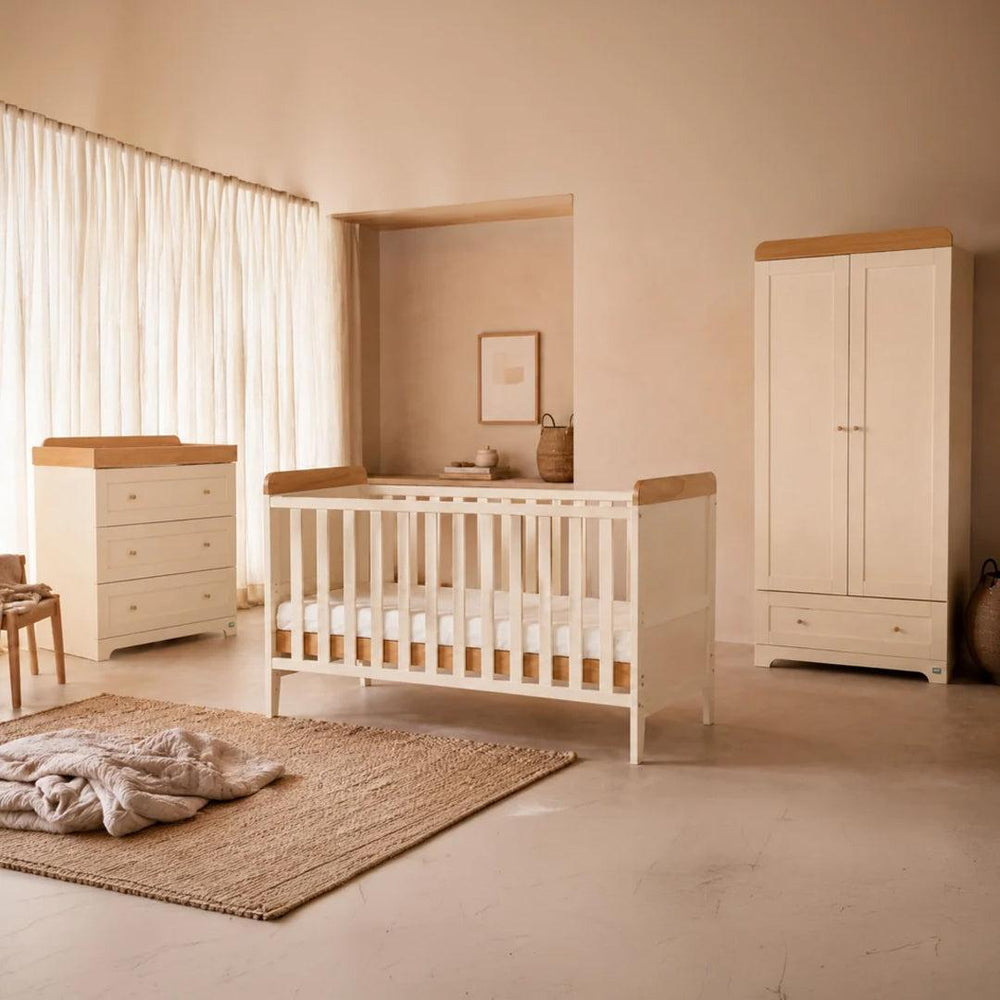 Tutti Bambini Rio 3pc Room Set - Cashmere/Honey Oak-Nursery Sets-Cashmere/Honey Oak- | Natural Baby Shower