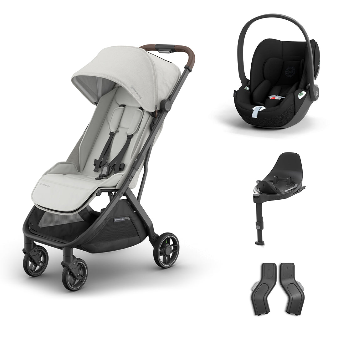uppababy minu grey UPPAbaby MINU V3 CYBEX Travel System