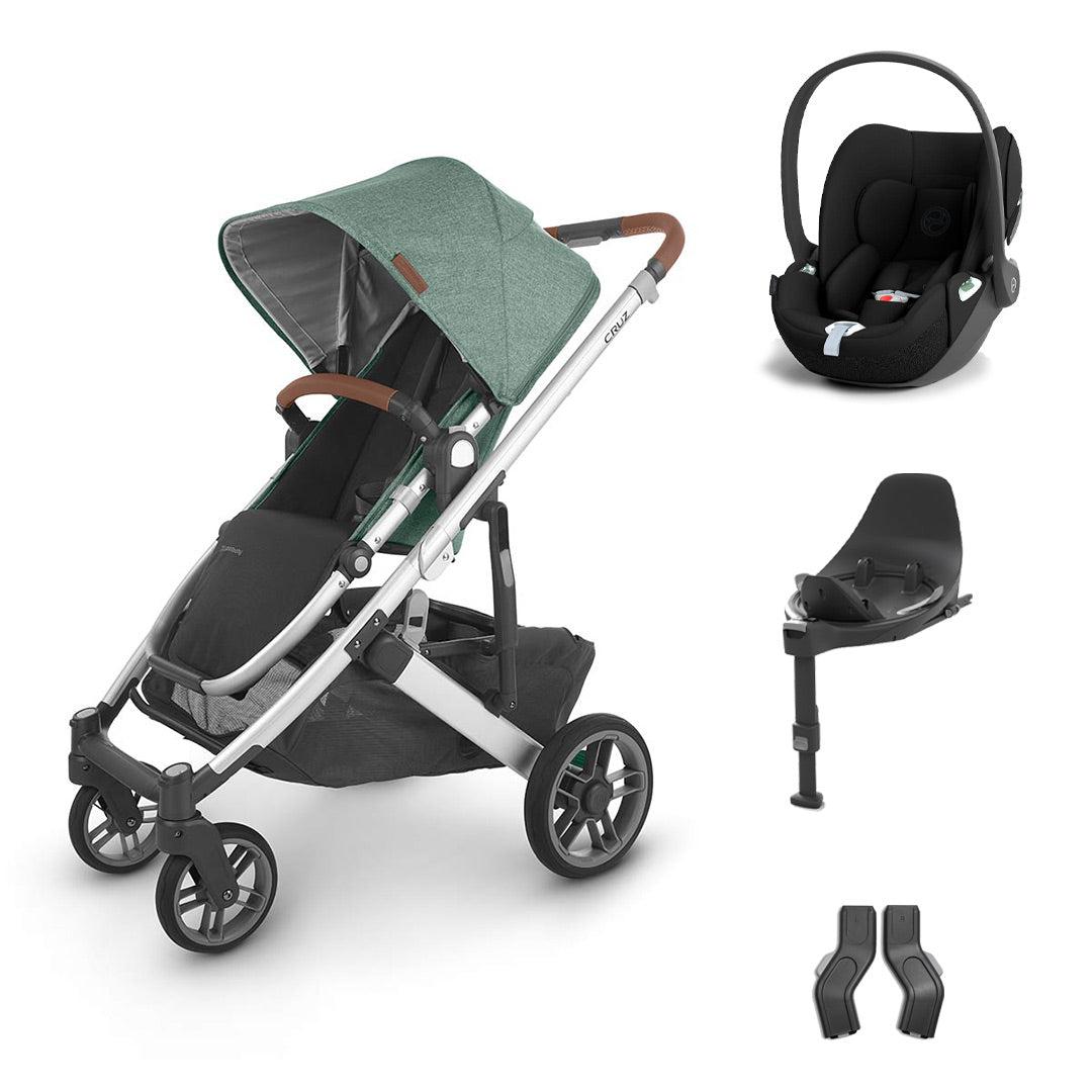 UPPAbaby CRUZ Cloud T Travel System - Emmett-Travel Systems-Base T- | Natural Baby Shower