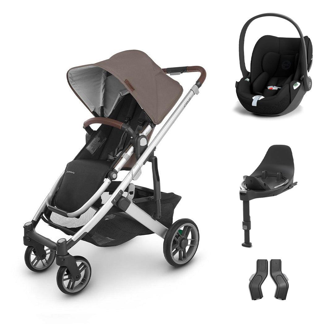 UPPAbaby CRUZ Cloud T Travel System - Theo-Travel Systems-Base T- | Natural Baby Shower