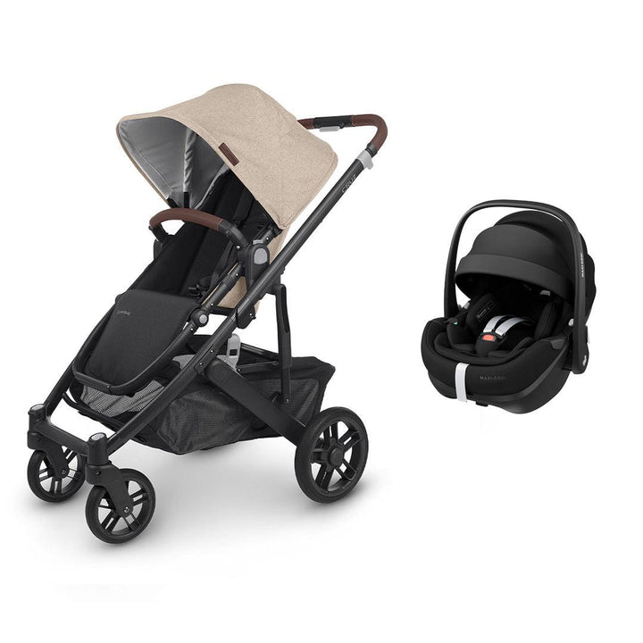 UPPAbaby CRUZ V2 + Pebble 360/360 Pro Travel System - Liam-Travel Systems-No Carrycot-Pebble Pro Car Seat | Natural Baby Shower