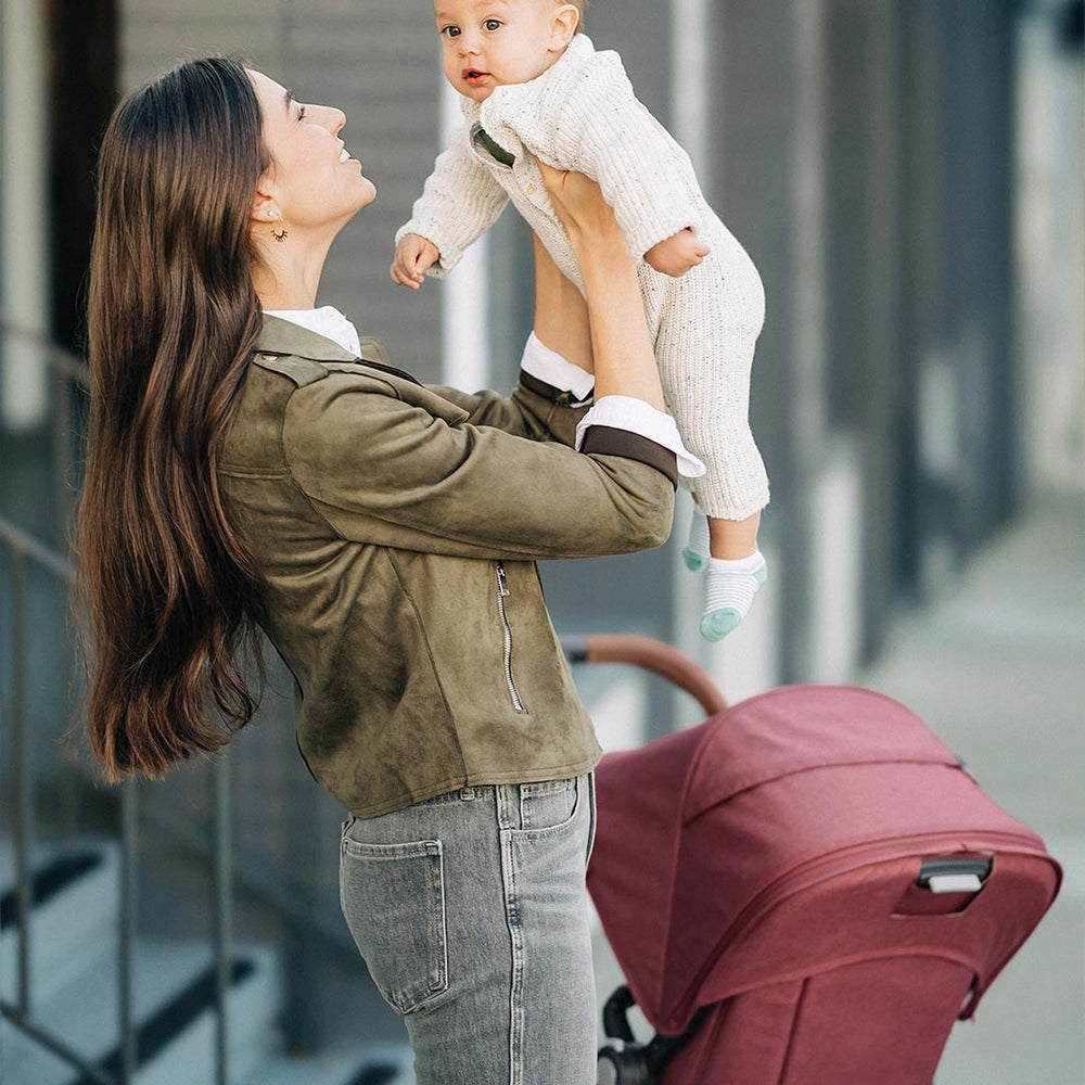 UPPAbaby CRUZ V2 + Pebble 360/360 Pro Travel System - Lucy-Travel Systems-No Carrycot-Pebble i-Size Car Seat | Natural Baby Shower